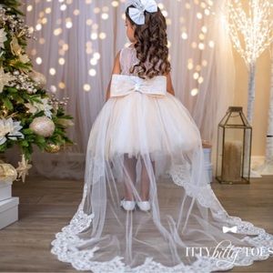 Itty Bitty Toes Pearl Dress for 4 years old